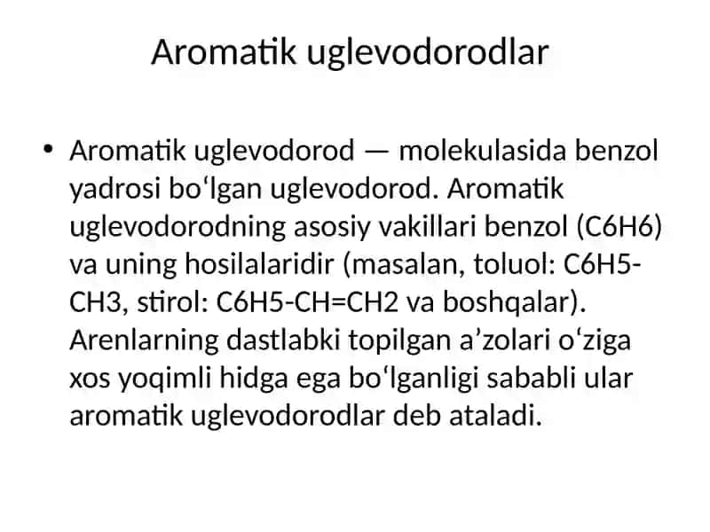 Aromatik uglevodorodlarni geterogen-katalitik vinillash reaksiyasi 3