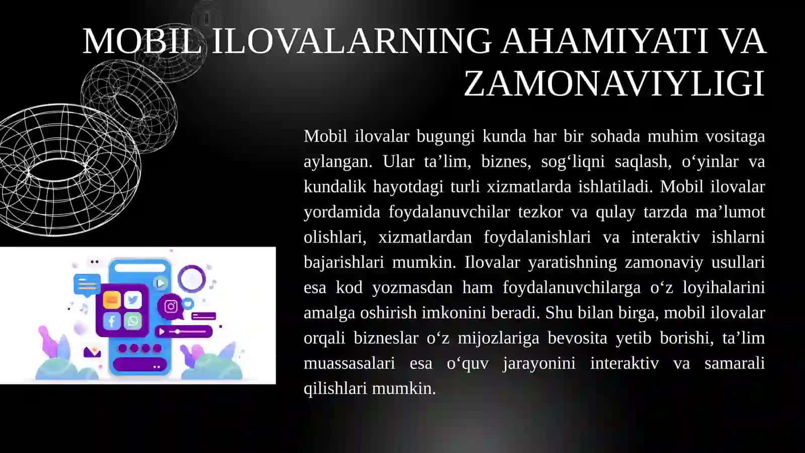 MobAppCreator dasturi haqida umumiy ma’lumot 3