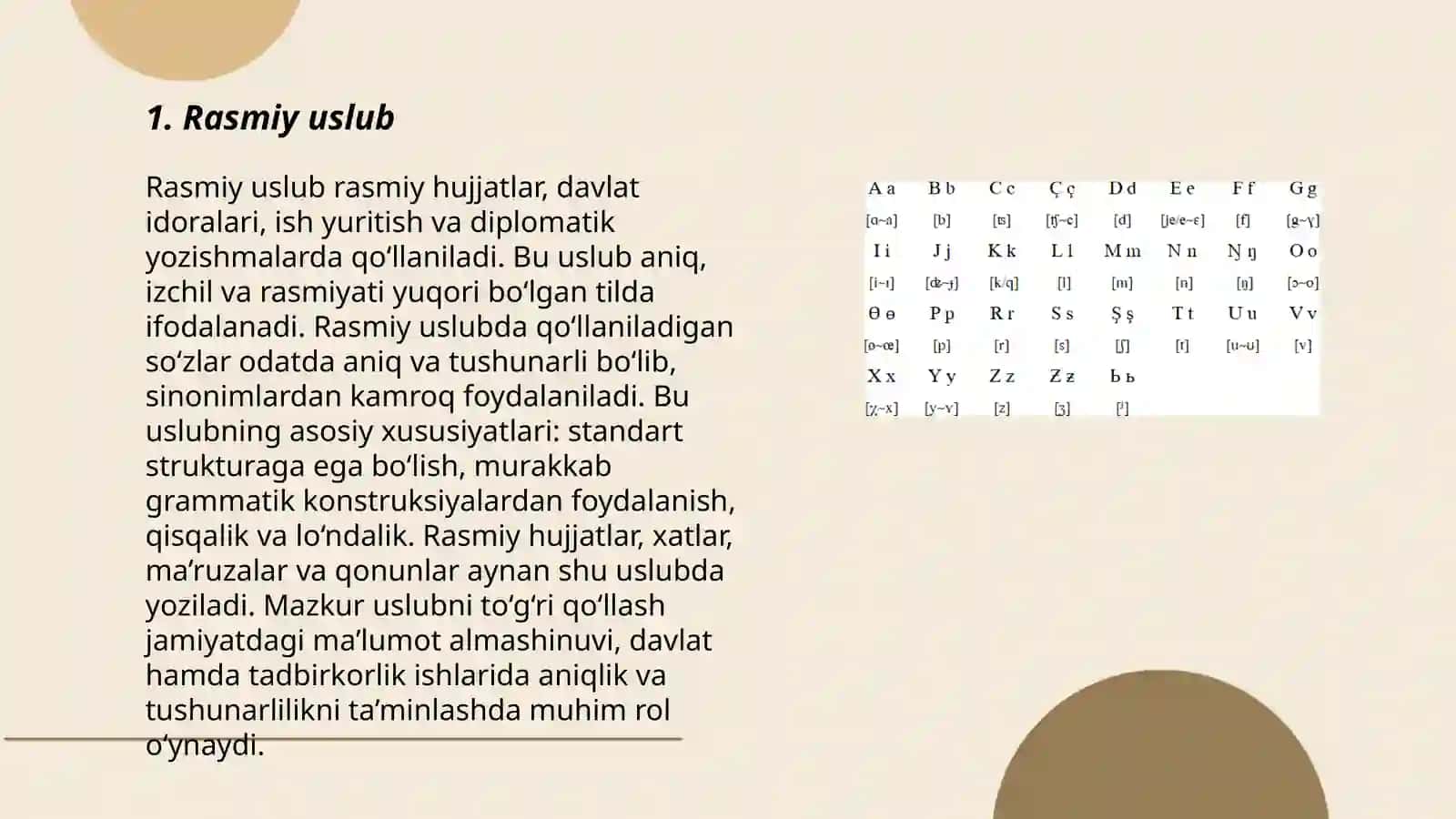 O’zbek tilidagi uslublar 3