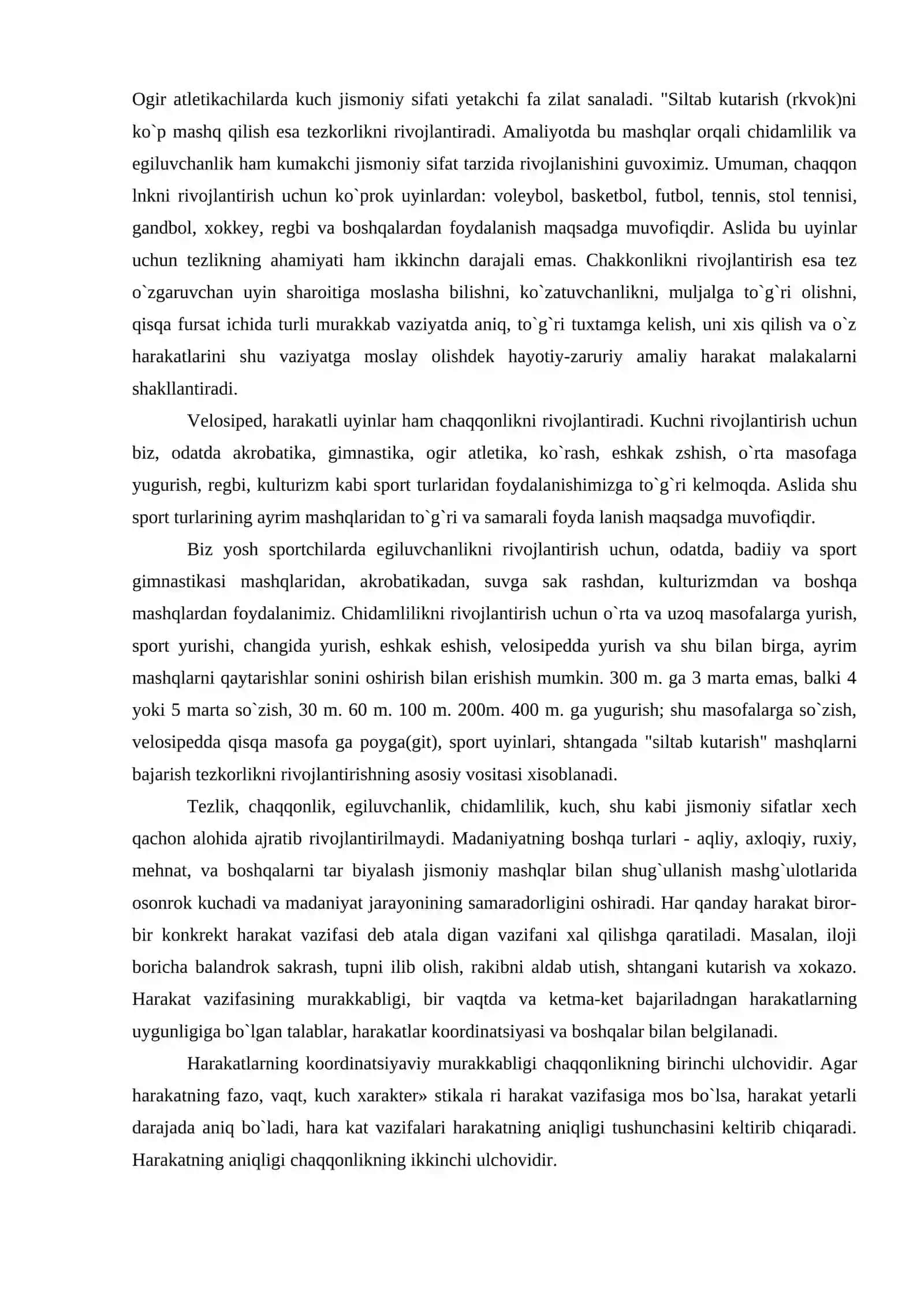 Dzyudochilarning jismoniy sifatlarini rivojlantirish 3