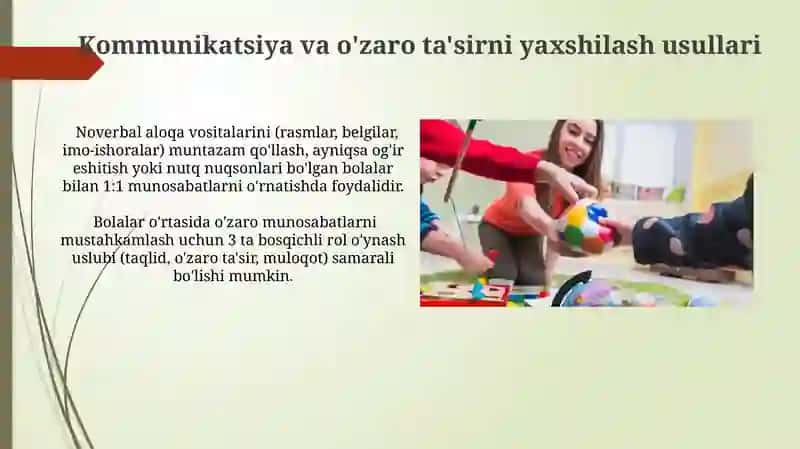 Sensor kamchiliklariga ega boʻlgan bolalar uchun inklyuziv taʼlim strategiyalari 3