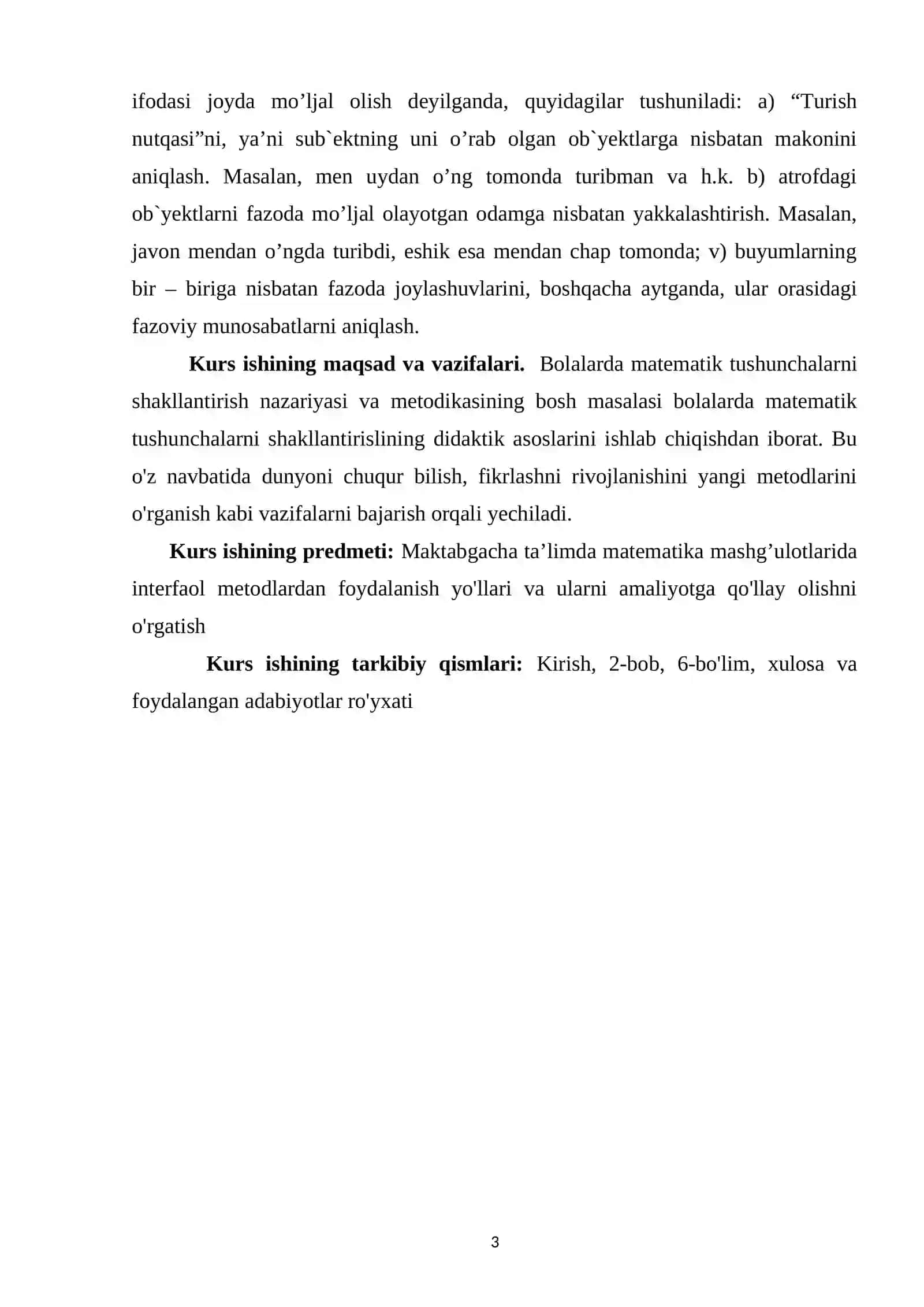 TURLI YOSHDAGI GURUHLARDA FAZOVIY TUSHUNCHALARNI SHAKLLANTIRISH USULLARI 3