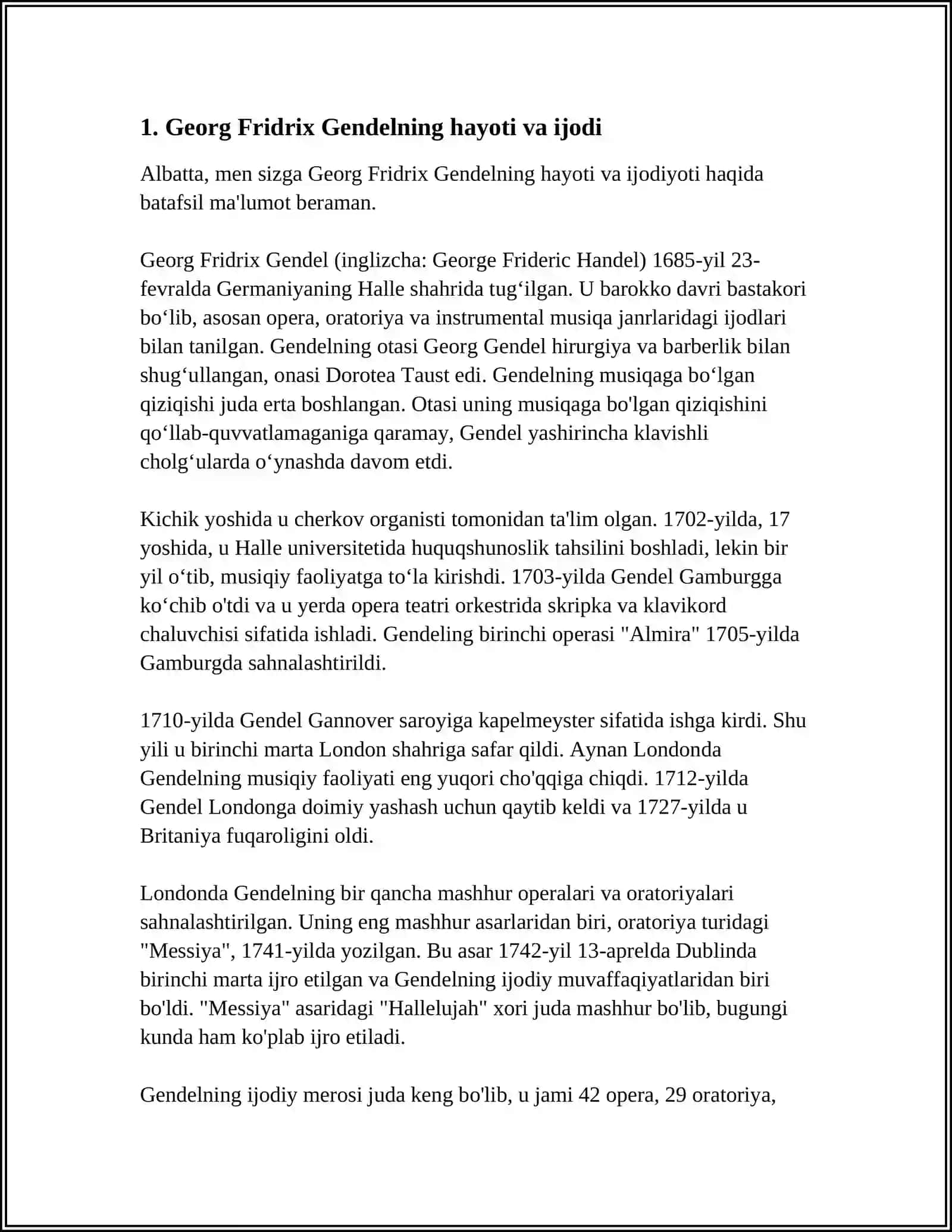 GEORG FRIDIX GENDEL IJODI 3