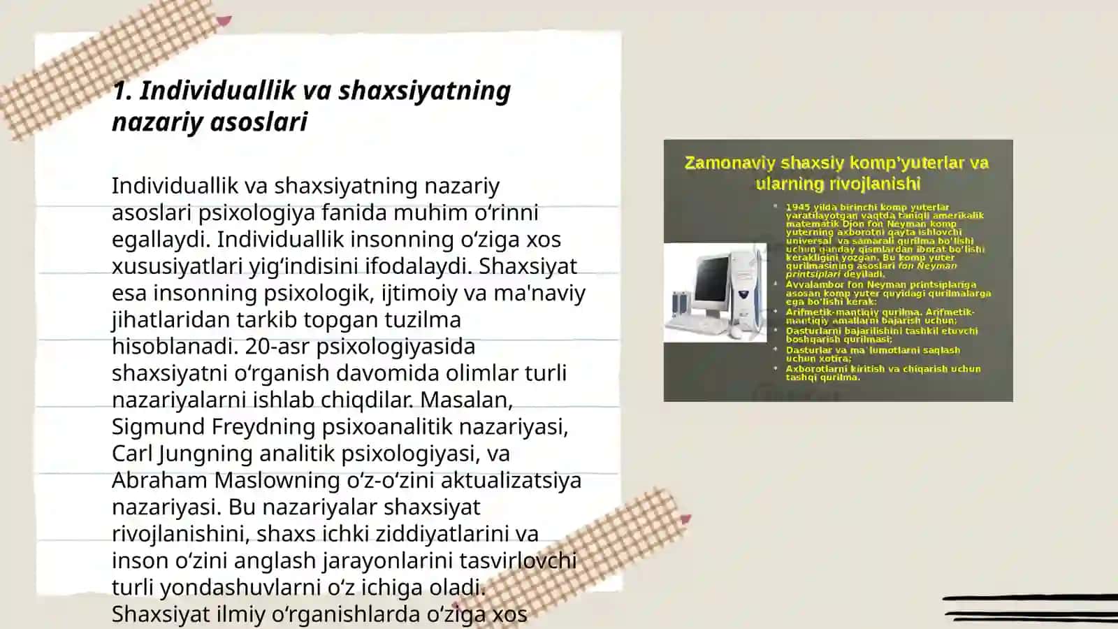 Individual psixologik tafovutlarning umumiy va maxsus nazariyasi 3