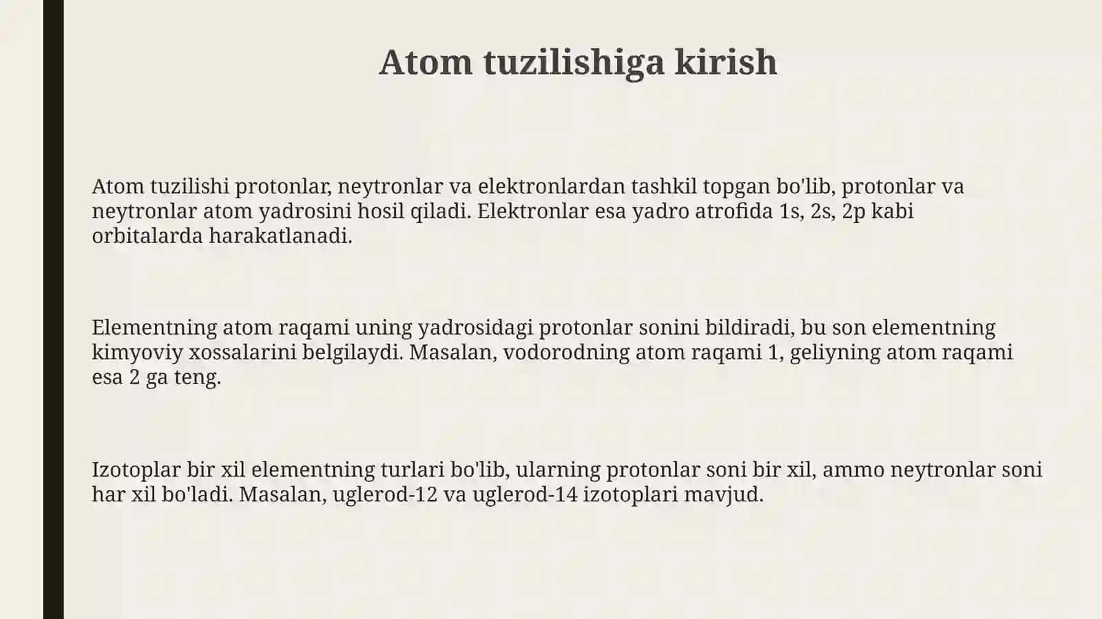 Atom fizikasi, Rezerford tajribalari, Bor nazariyasi 3