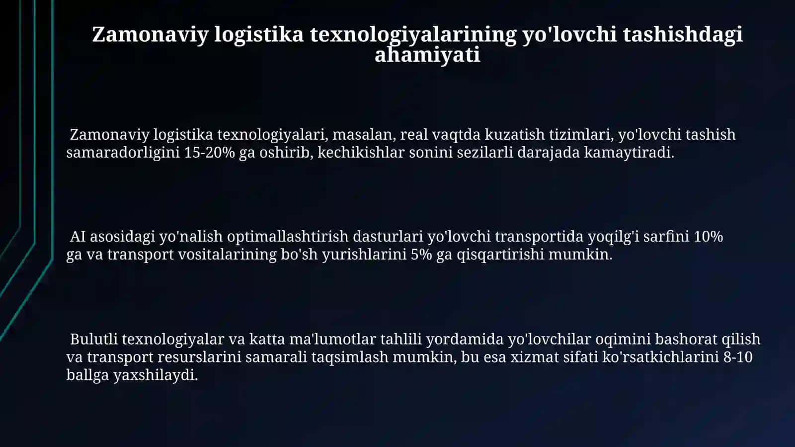 Zamonaviy Logistika Texnologiyalari 3