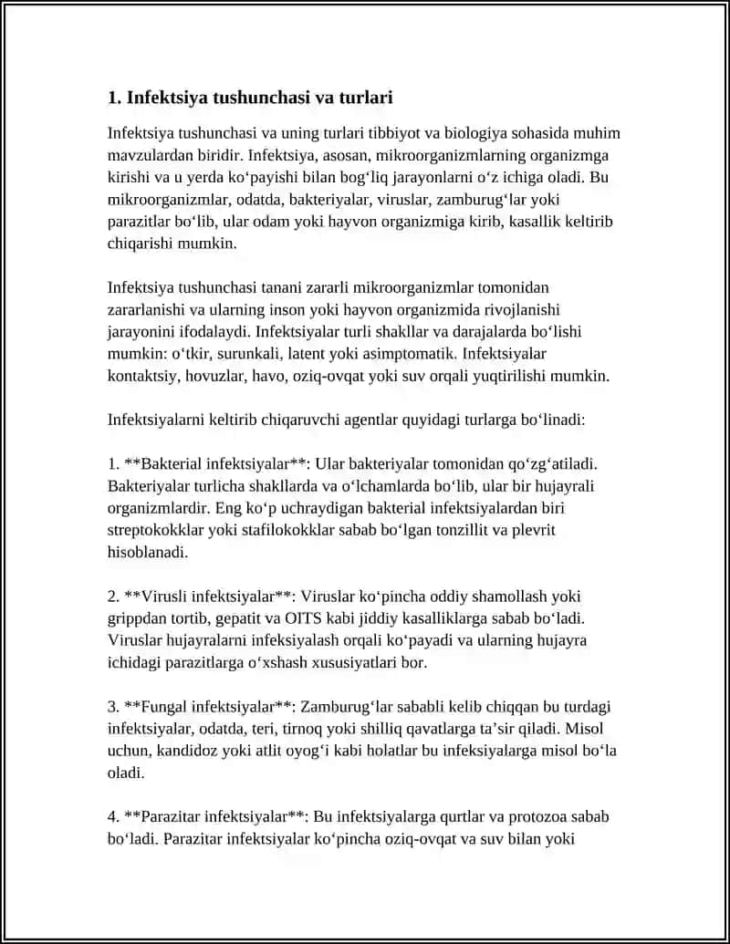 INFEKSIYA VA IMMUNITET HAQIDA MAʼLUMOT 3