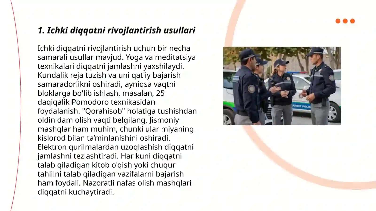 Ichki diqqat rivojlantirish usullari 3
