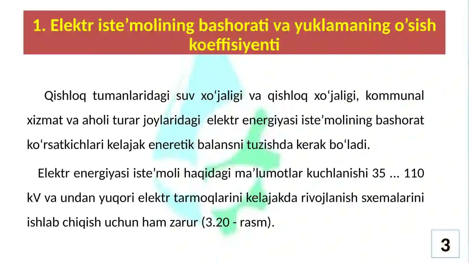 ELEKTRTA’MINONIVAQAYTATIKLANUVCHANENERGIYAMANBALARI 3