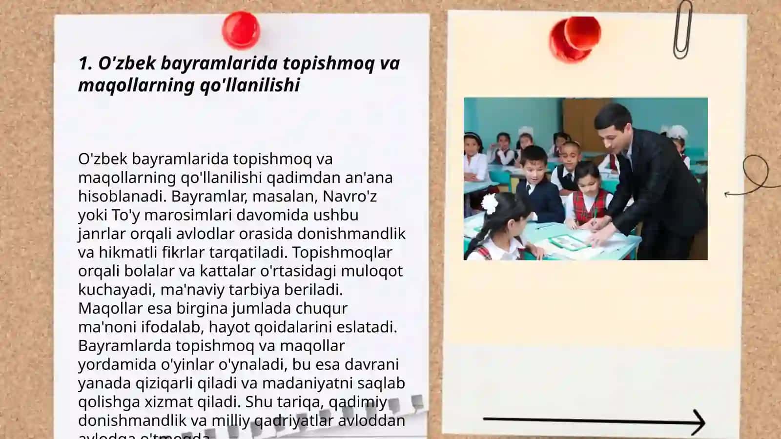 O'zbek xalq topishmoq va maqollar janr xususiyatlari 3