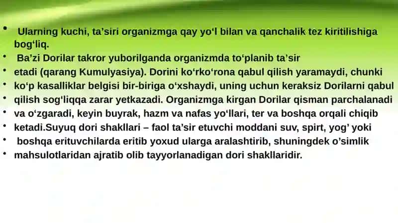 Suyuq dori vositalari va ularga retsept yozish qoidalari 3
