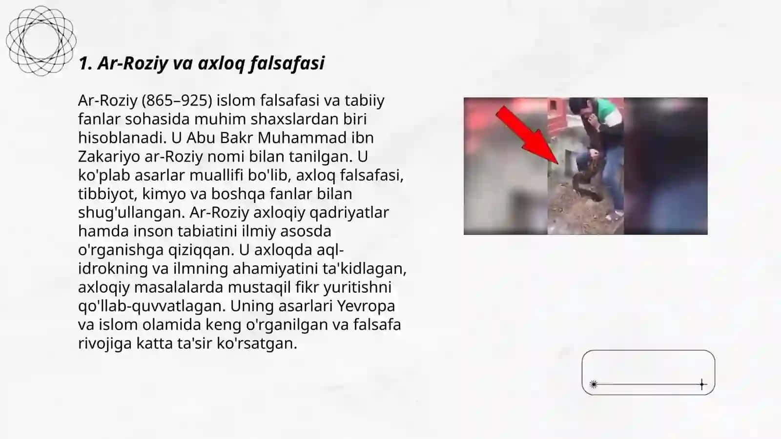 Ar-Roziyning axloqshunoslik borasidagi olib borgan faoliyati 3