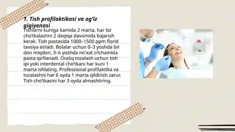 Stomatologik yordam koʻrsatish 3