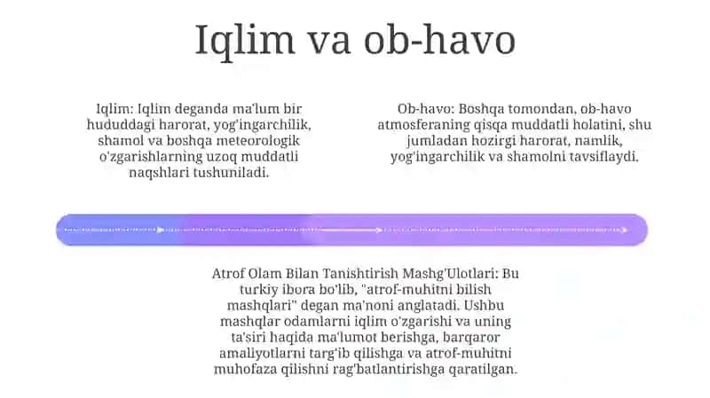 Atrof Olam Bilan Tanishtirish Mashg'ulotlari 3