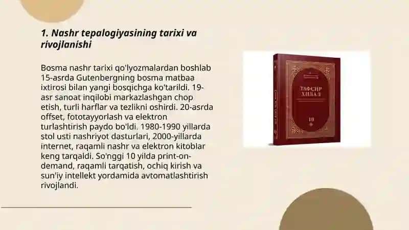 Nashr tepalogiyasi 3