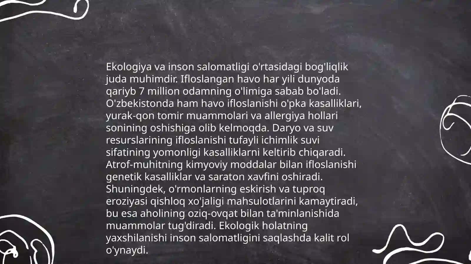 Ekologiya. Odam va biosfera. Odam ekologik adaptiv tiplari 3