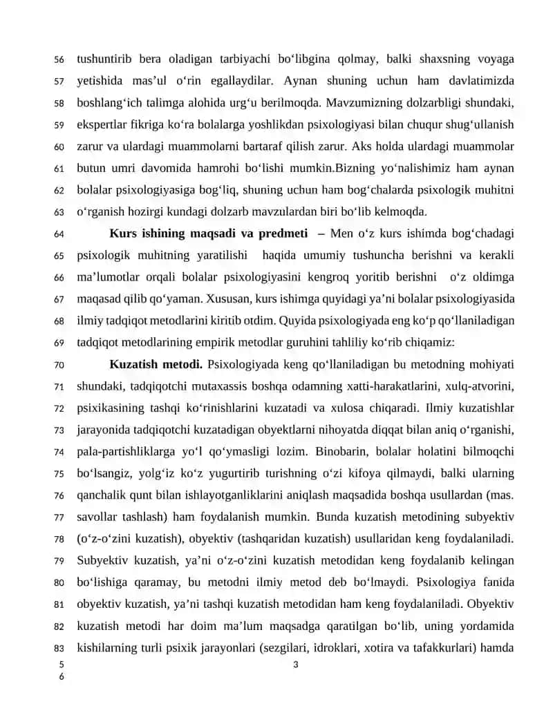 BOG‘CHADA PSIXOLOGIK MUHITNI TA’MINLASH 3