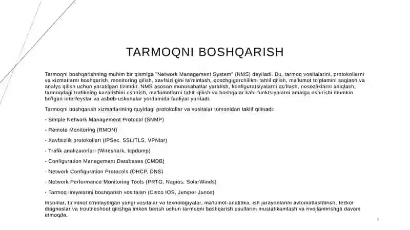 Transport tarmoqlarida qo’llaniladigan protokollar va texnologiyalar: PDH, SDH, SONET, DWDM 3