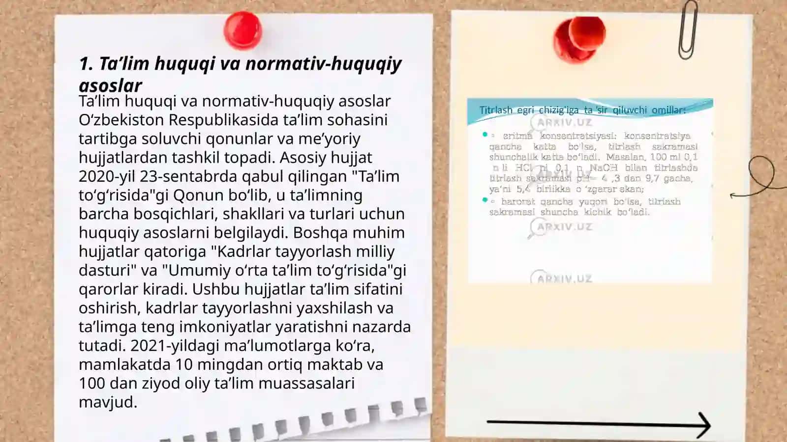 Taʼlim huquqi va normativ-huquqiy asoslar 3