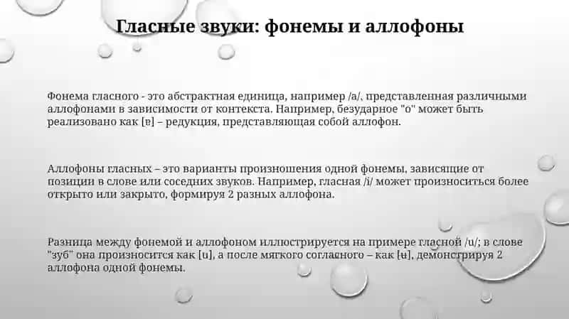 Орфография и нормы произношения гласных звуков 3