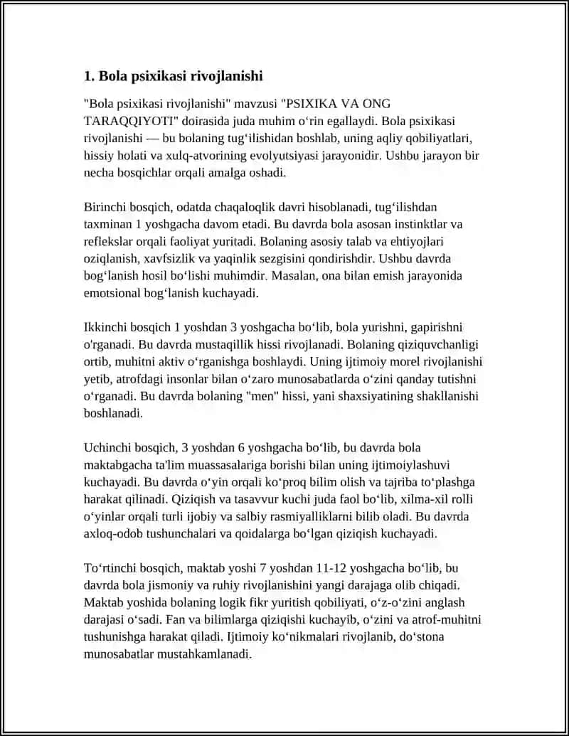 PSIXIKA VA ONG TARAQQIYOTI 3