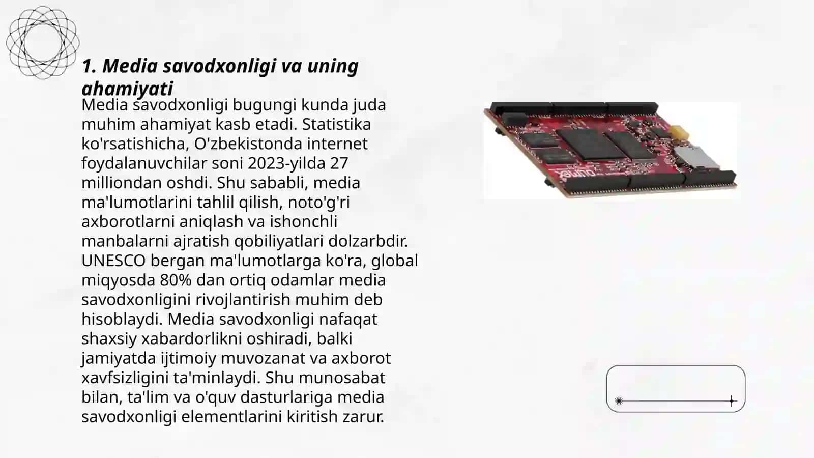 Media va axborot savodxonligi: muloqot va hamkorlik 3