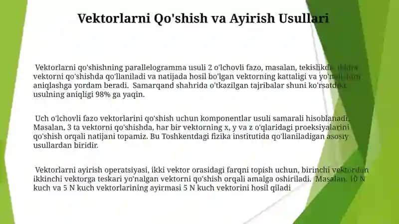 Teng Taʼsir Etgichning Aniqlanishi va Qurilish 3
