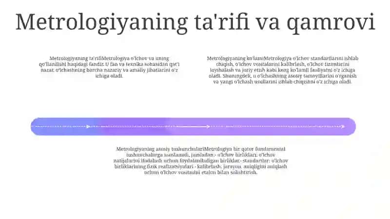 Metrologiyaning Asosiy Tushunchalari 3