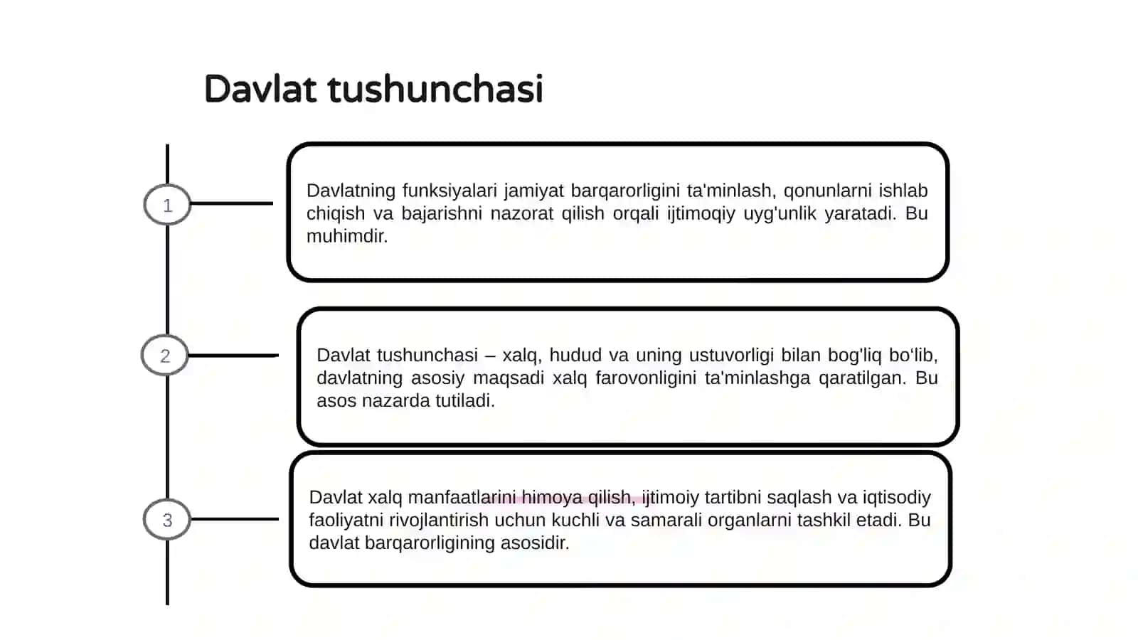 Davlatning funksiyalari 3
