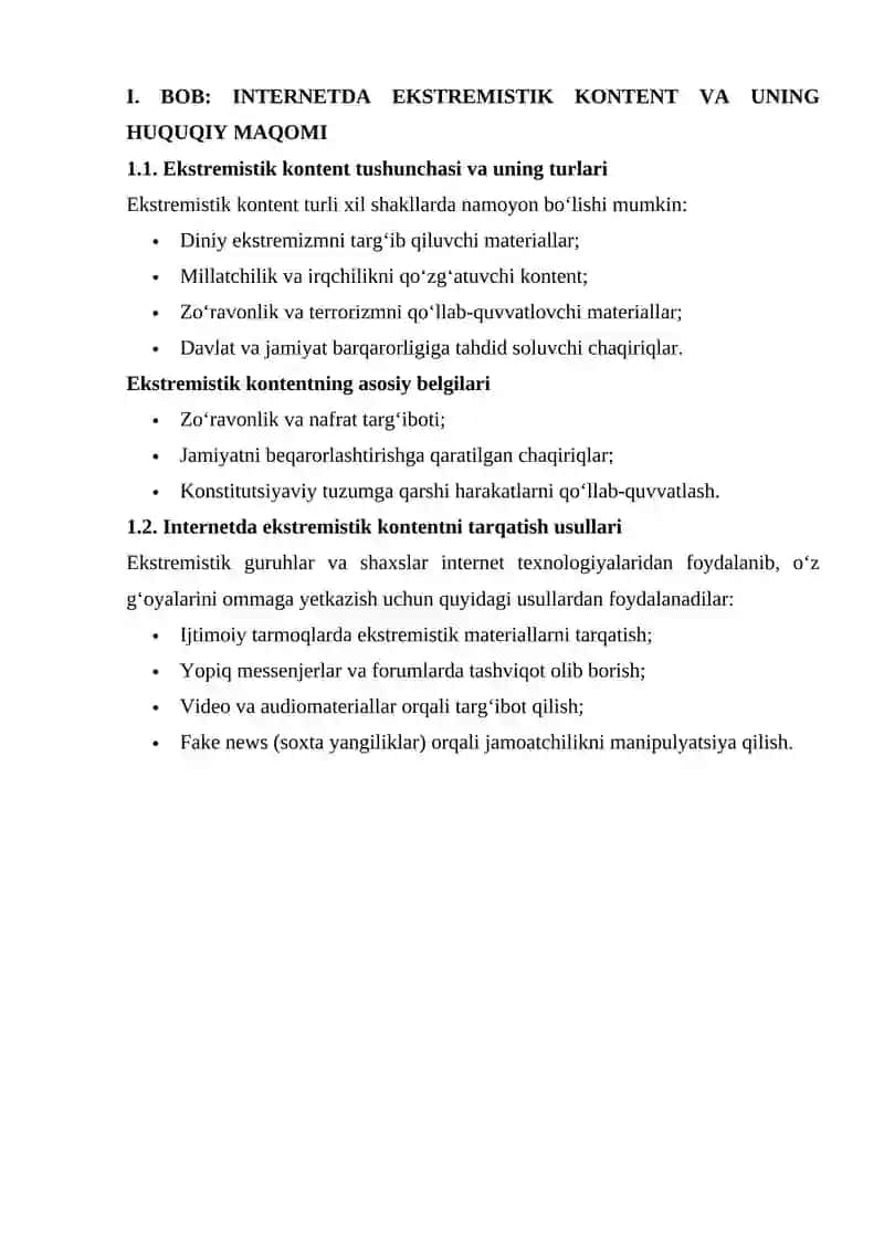 INTERNETDA EKSTREMISTIK KONTENTNI TARQATISH UCHUN JINOIY JAVOBGARLIK 3