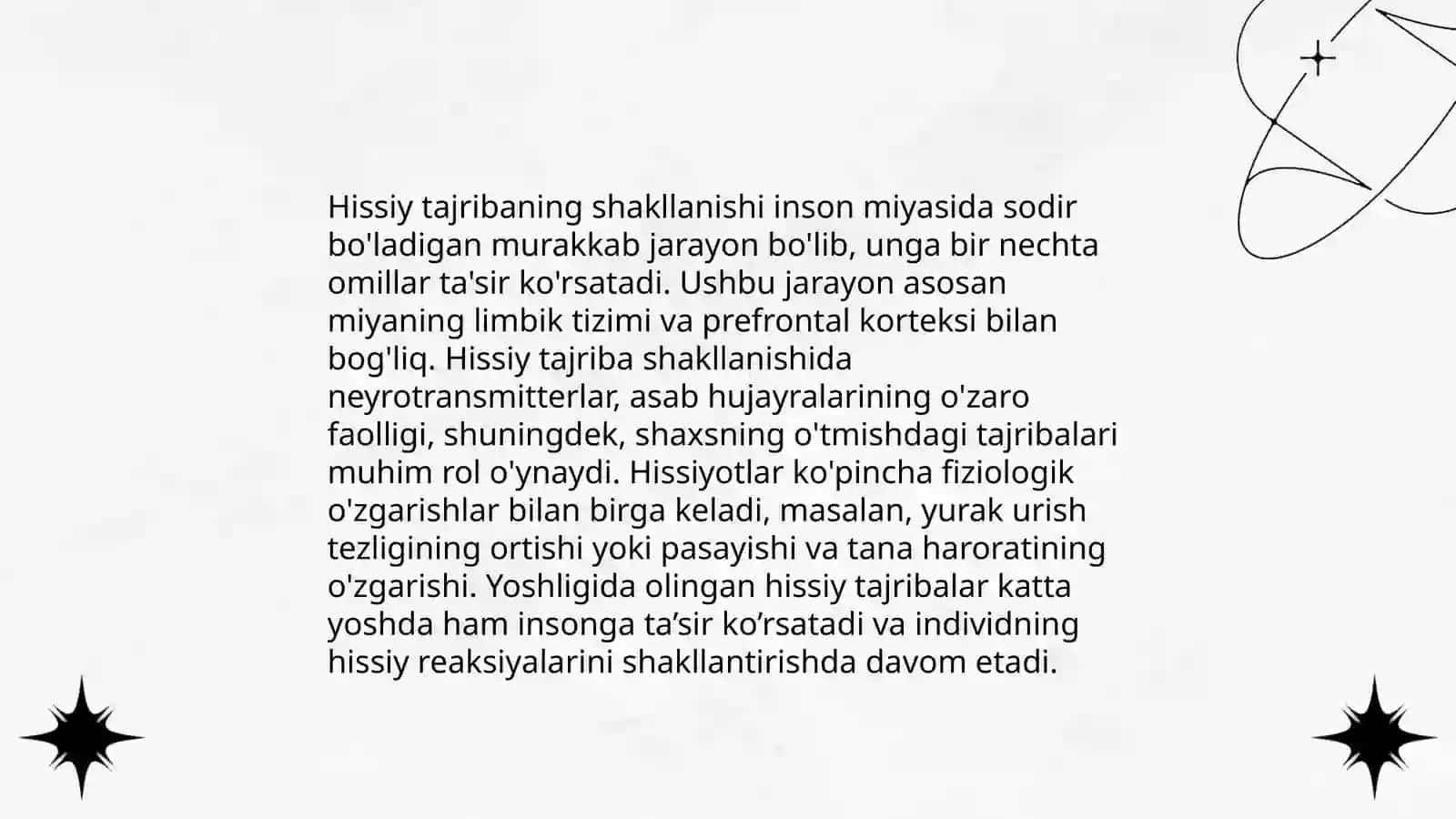 Hissiy va irodaviy sohasi 3