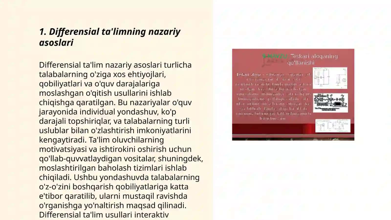 Maxsus pedagogika fanidan differentsial va integratsiyalashgan taʼlim 3