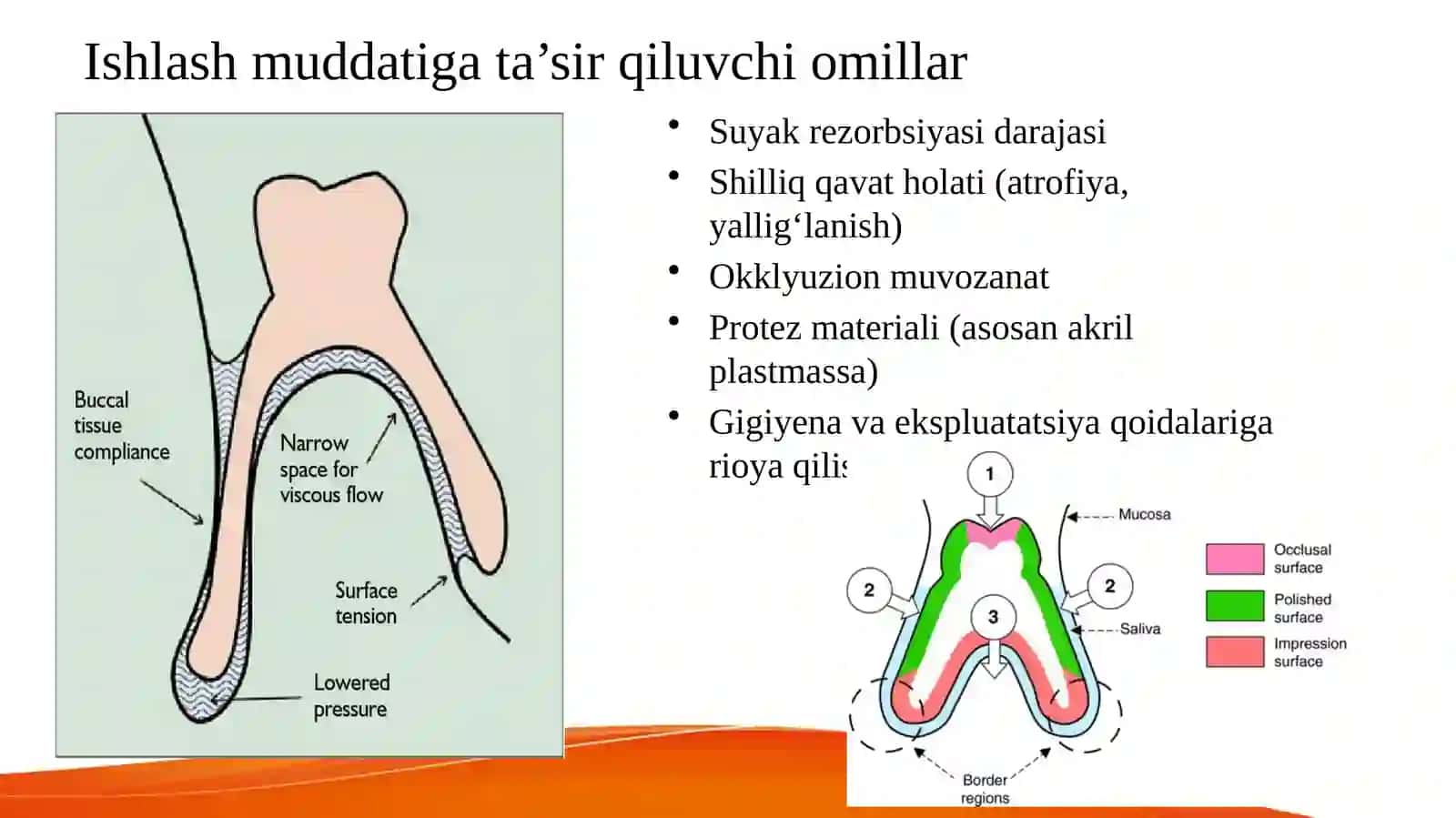 Tish shifokori tomonidan to’liq olinadigan tish protezlari ishlash muddatini uzaytirish usullarining 3