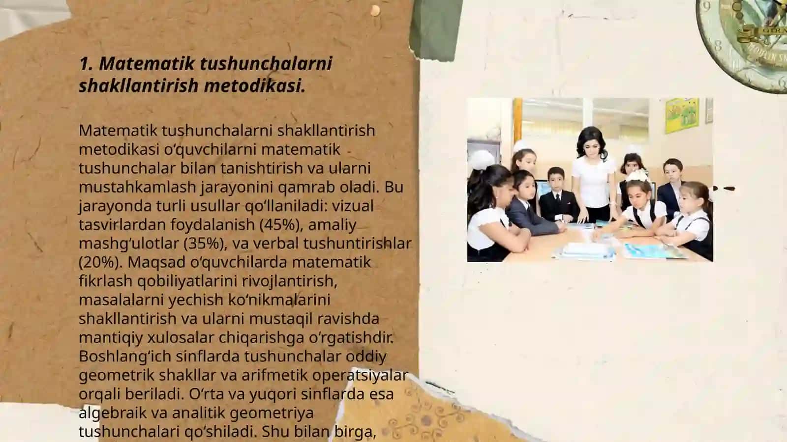 Matematika o'qitish maxsus metodikasi fanining umumiy masalalari 3