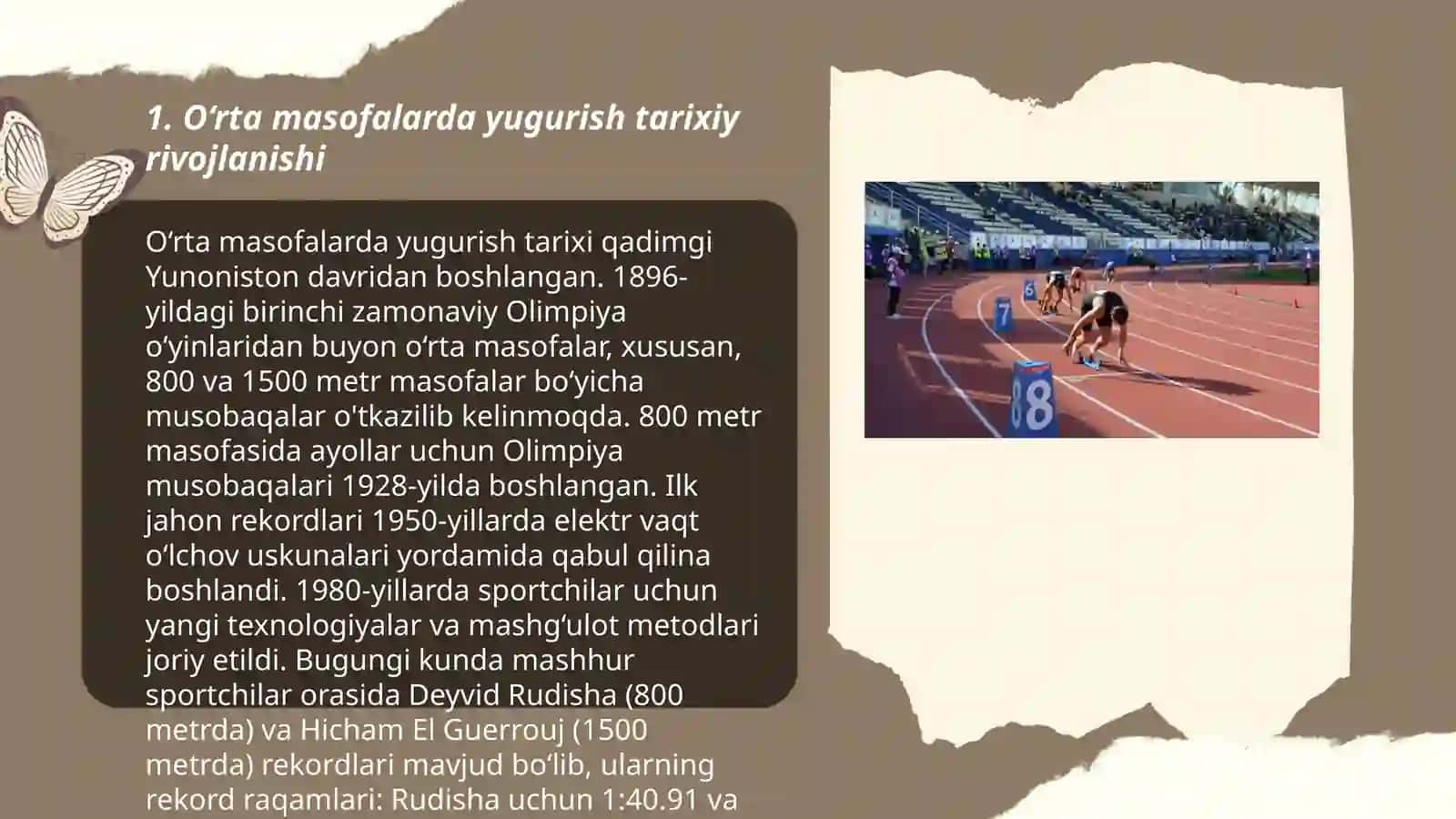 O‘rta masofalarda yugurish turlari va ularni texnikasini o‘rganish 3