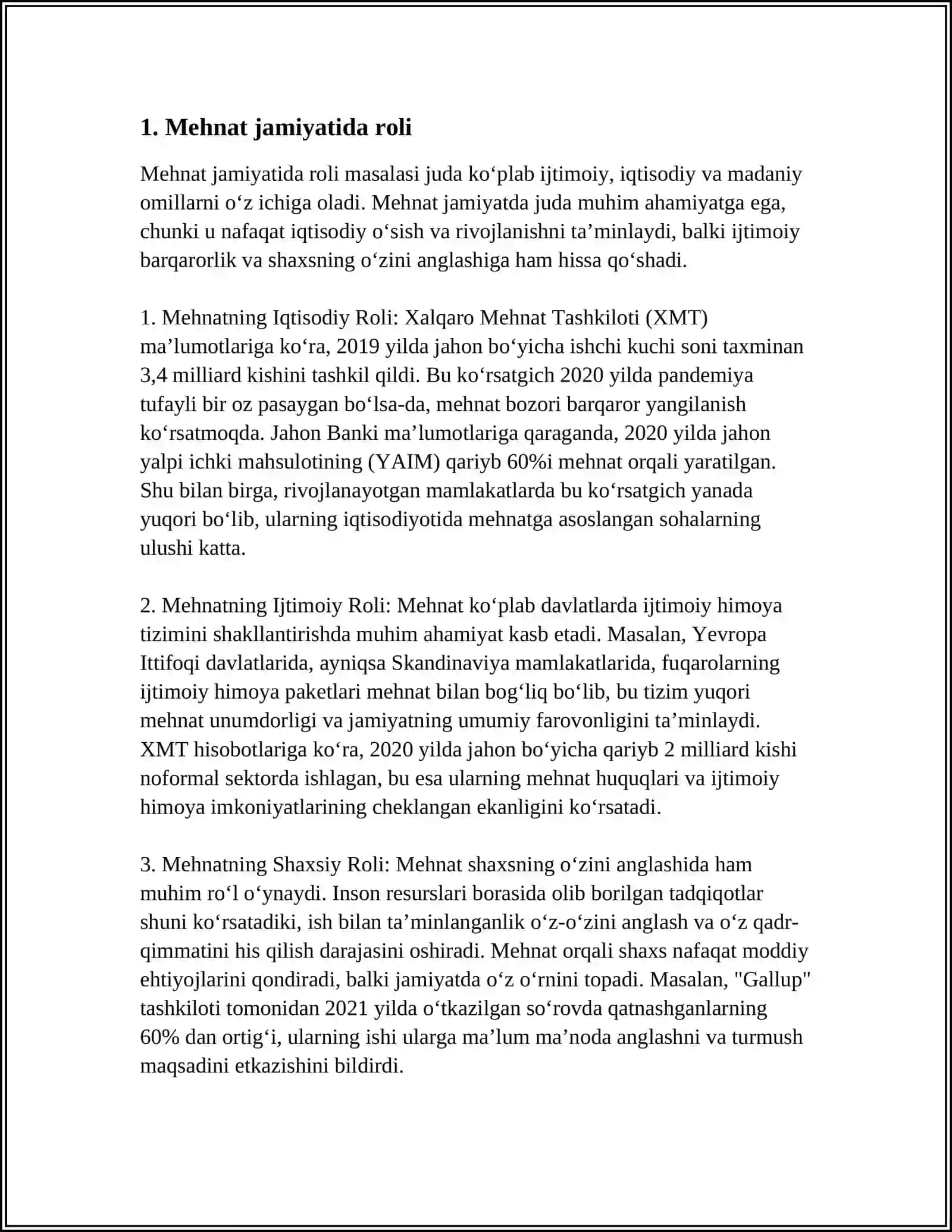 MEHNAT JAMOSI VA UNING SHAKLLANISHI 3