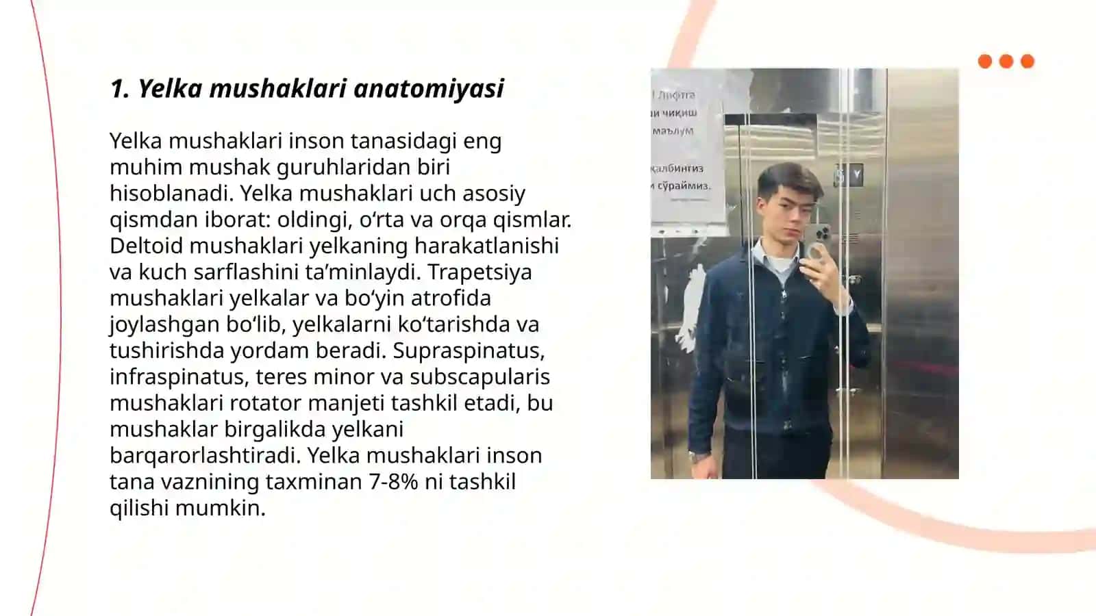 Yelka mushaklari va nerv bilan innervatsiyasi 3