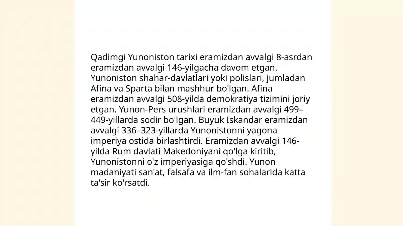 Qadimgi Yunoniston tarixi 3