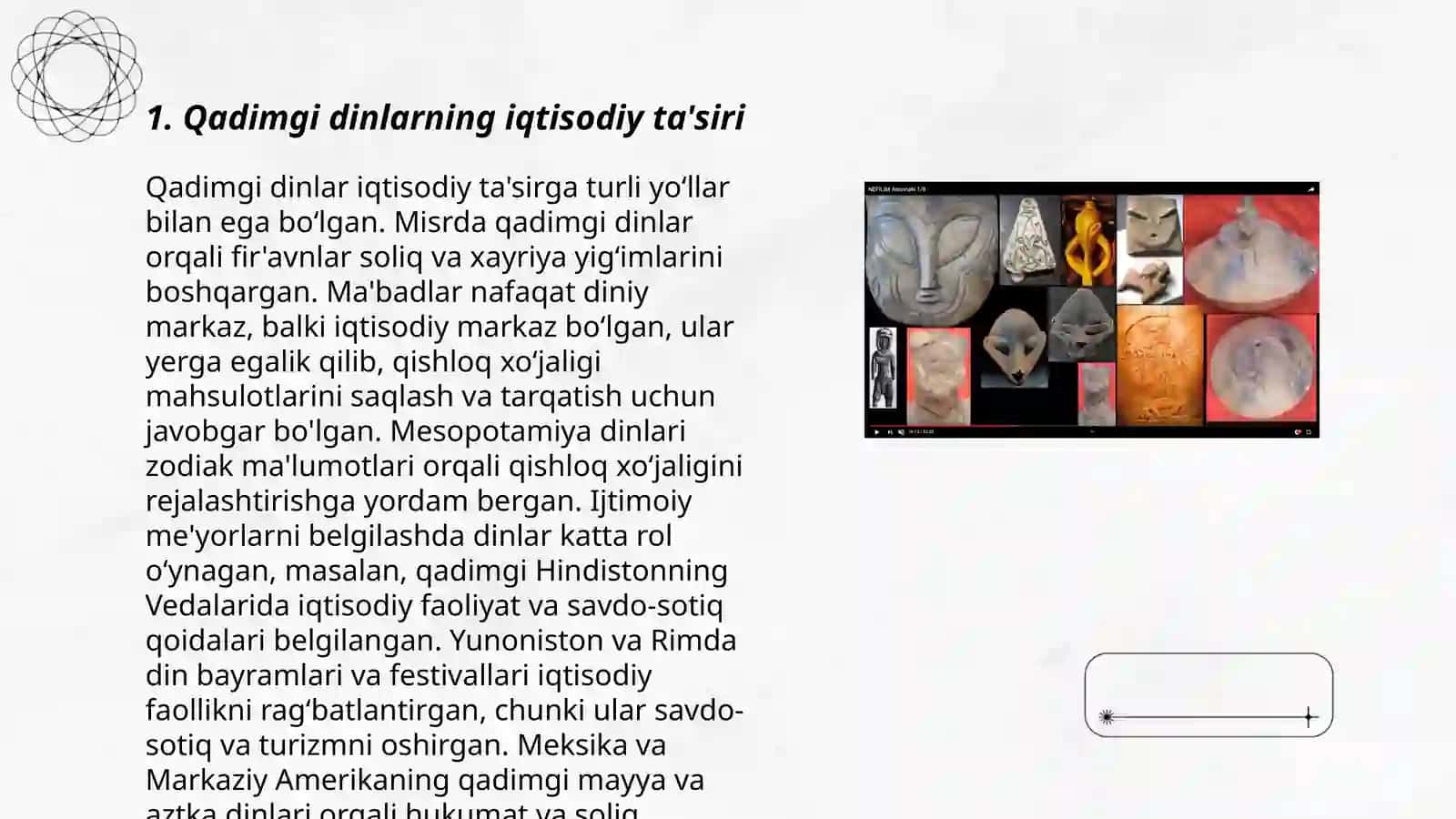 Qadimgi dinlarning iqtisodiy jihatlari 3