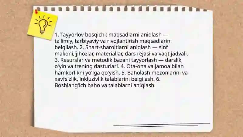 Boshlangʻich sinflarda oʻquvchilar jamoasini shakllantirish bosqichlari 3