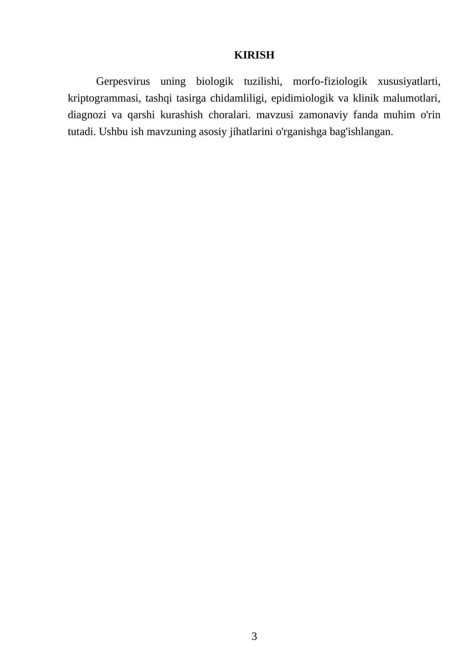 Gerpesvirus uning biologik tuzilishi 3