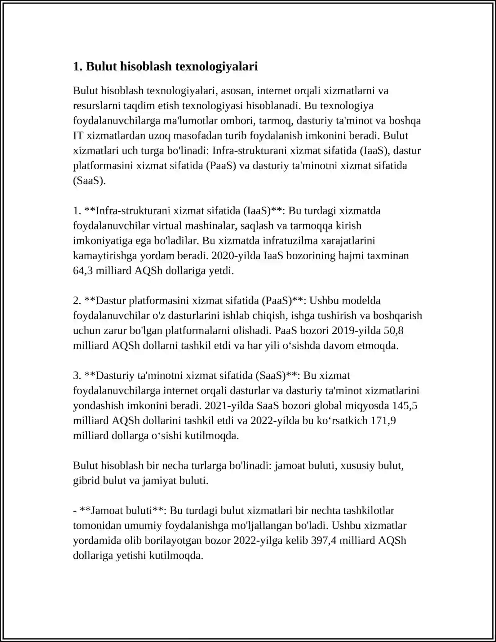 BULUTLI TEXNOLOGIYALAR 3