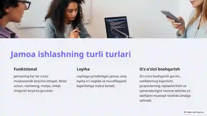 Jamoada Ishlash: Hamkorlikda O‘rganish 3