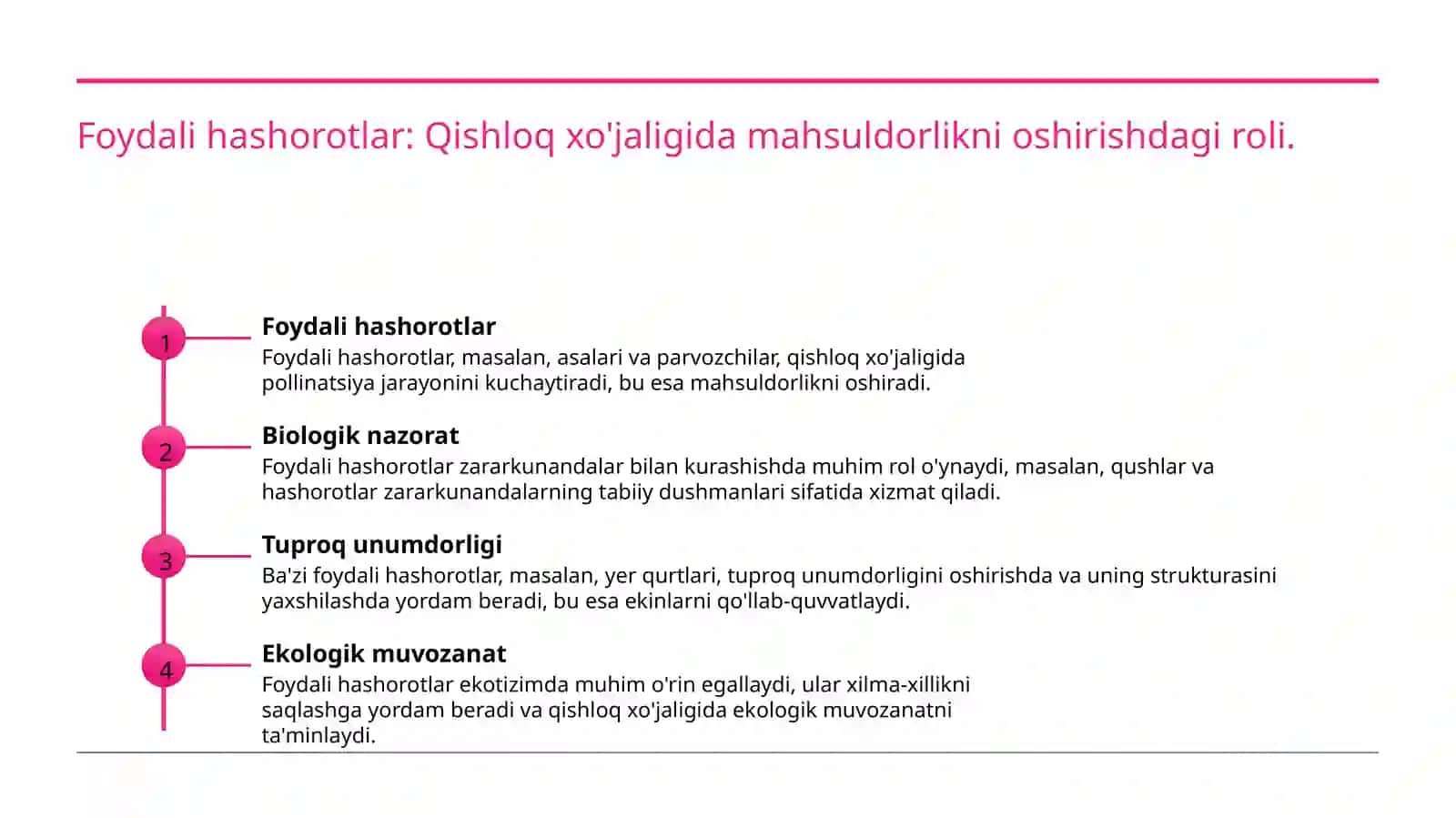Foydali va zararkuranda hashorotlar 3
