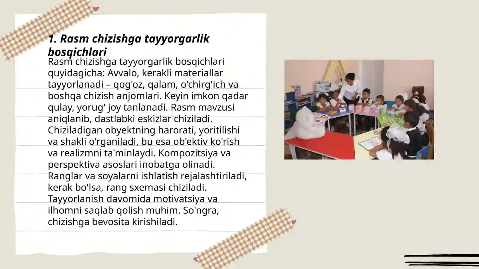 Maktabgacha yoshdagi bolalarni rasm chizishga oʻrgatish metodikasi 3