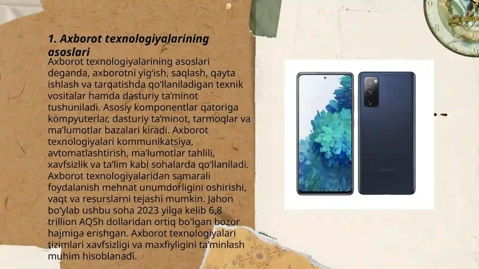 Axborot texnologiyalarining asoslari 3