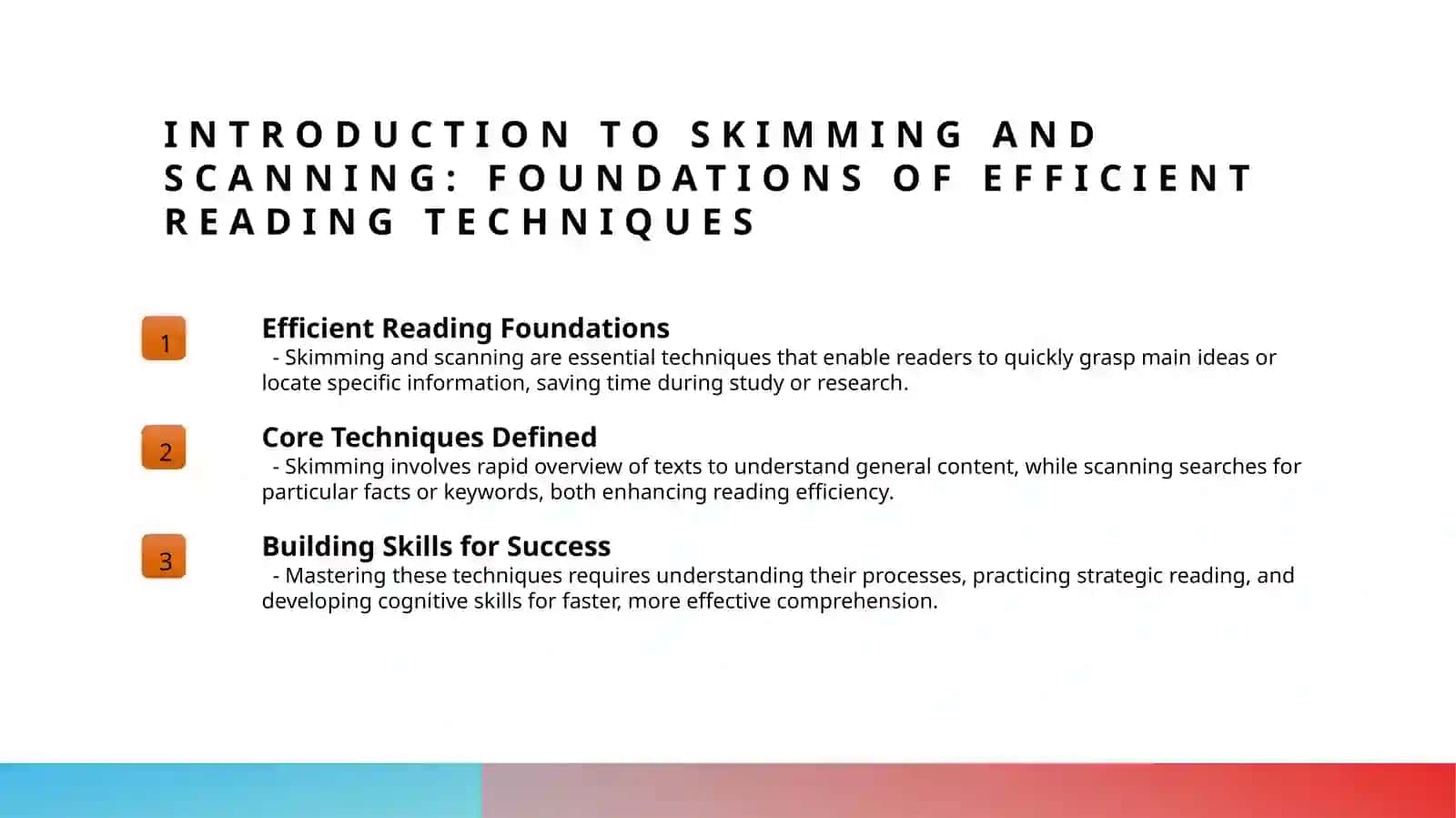 Skimming and Scanning Techniques 3