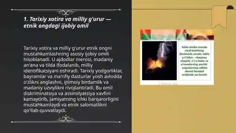 ETNIK ONGDAKI IJOBIY VA SALBIY OMILLAR 3
