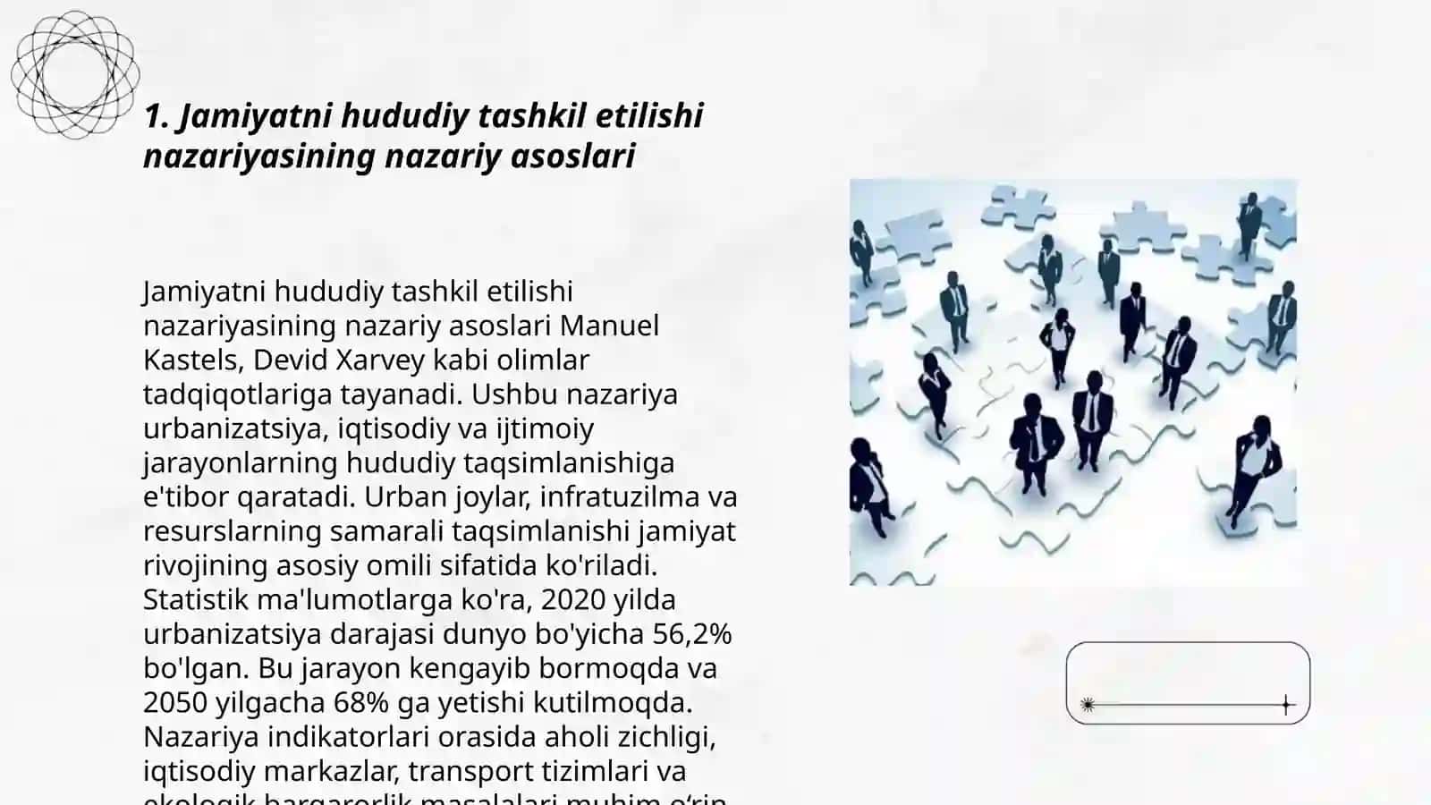 Jamiyatni hududiy tashkil etilishi nazariyasi va mintaqaviy koʻrinishlari 3