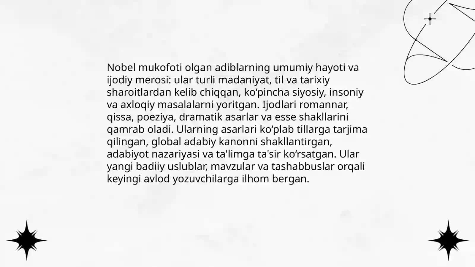 Nobel mukofoti olgan adiblar 3